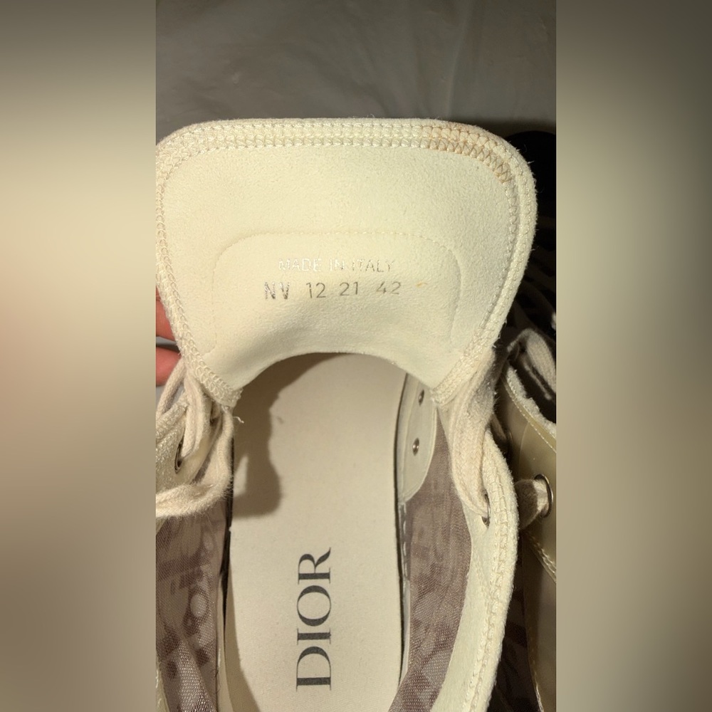 Dior B23 Oblique High-Top Sneakers – Brown/Beige Monogram - Picture 6 of 14